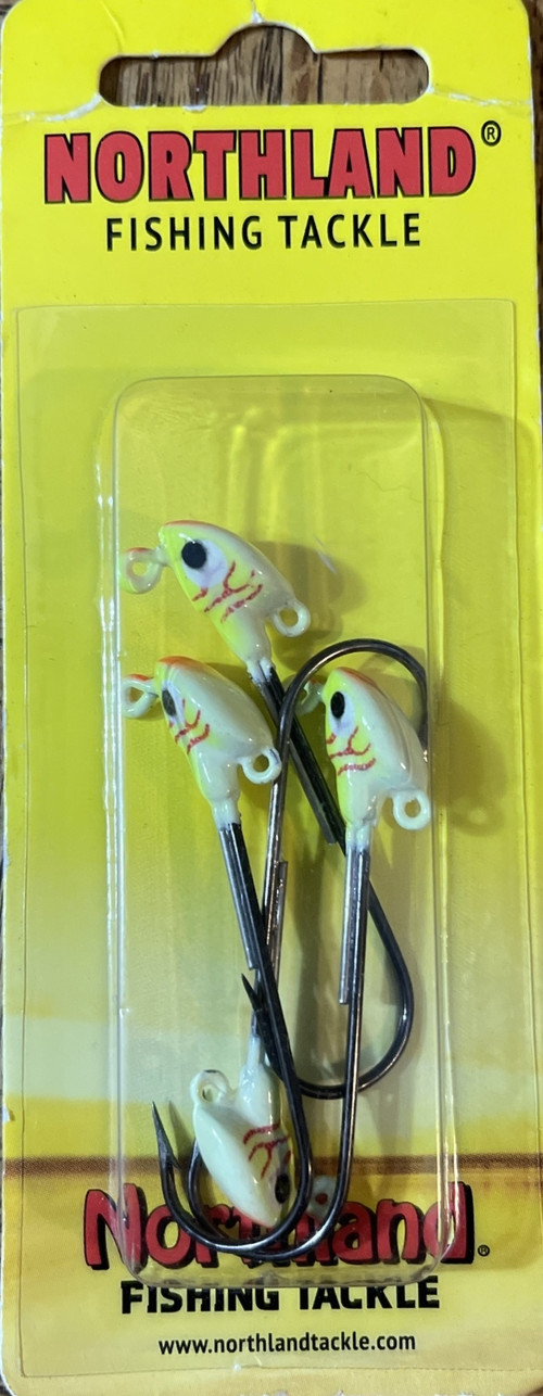 Northland Tackle Fire Ball Stand Up Jig Hook 1/8oz-Brand New-SHIPS N 24 HOURS