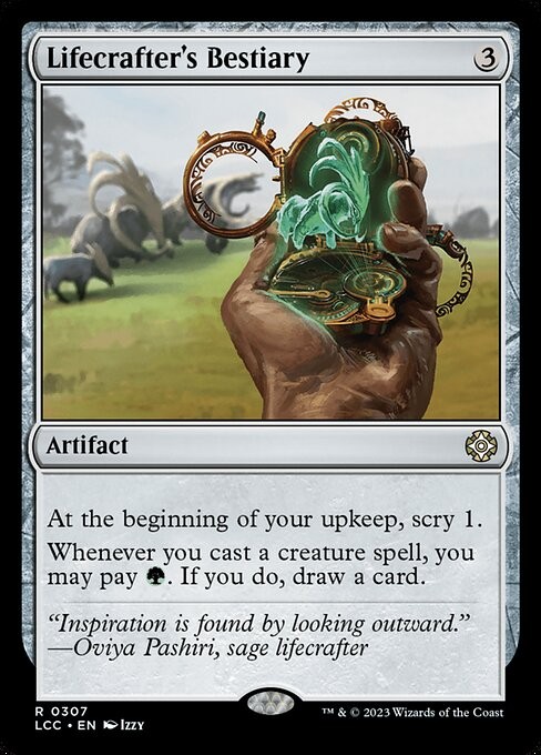 Lifecrafter's Bestiary 307 R Normal LCC MTG NM