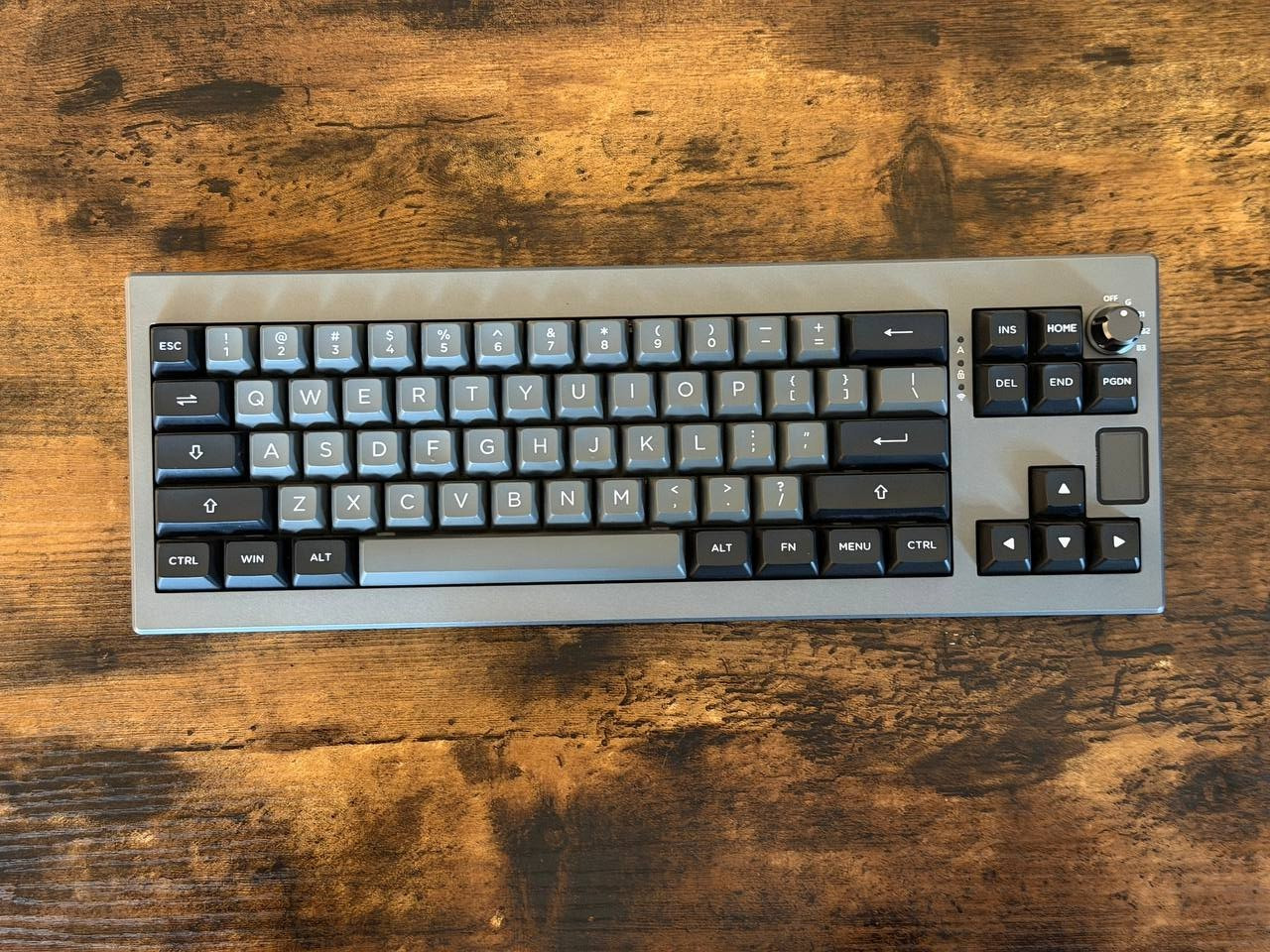 Epomaker Shadow-X Mechanical Keyboard - Gateron Yellow - RGB 2.4Ghz Bluetooth