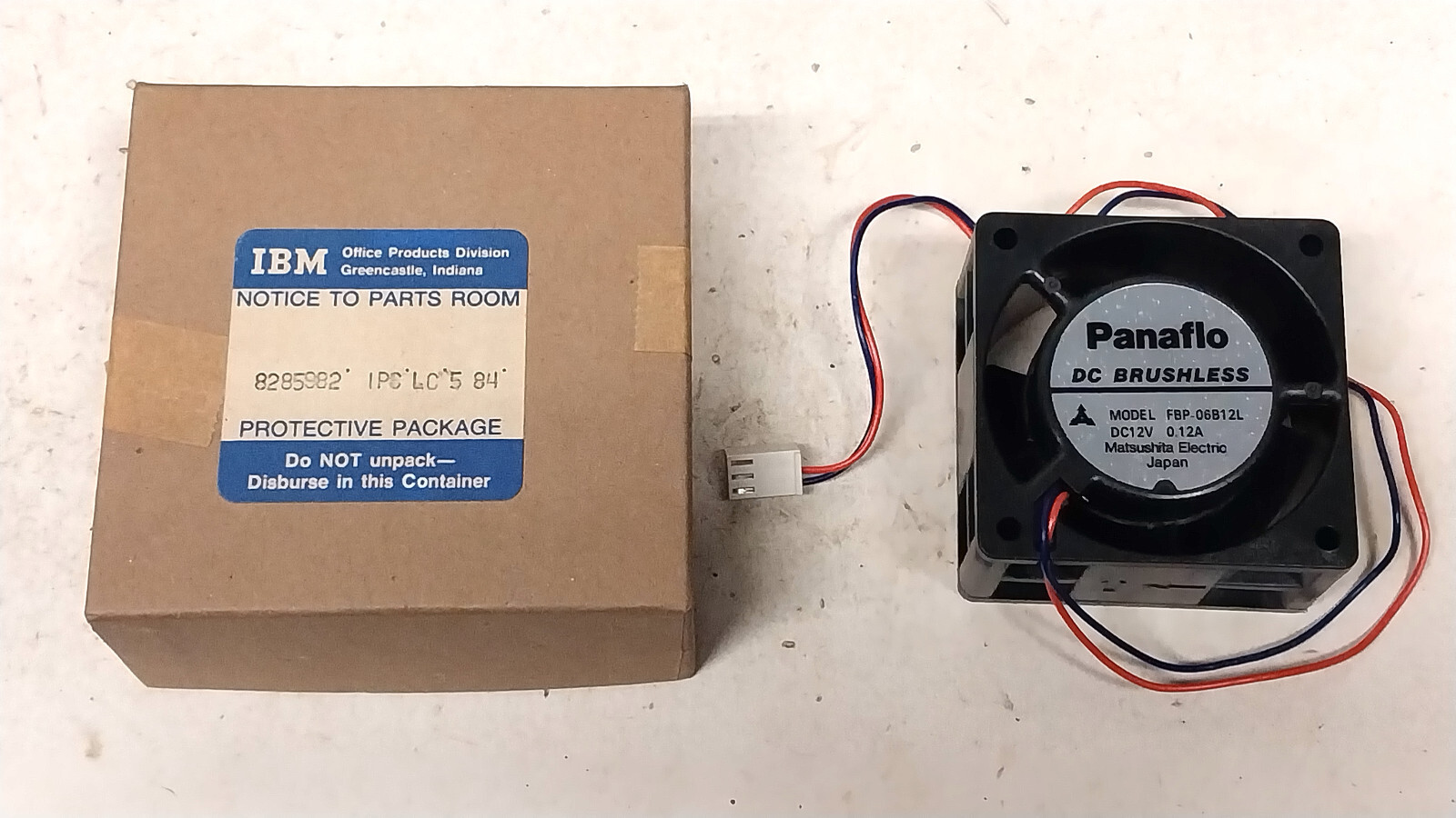 New Unused Panaflo IBM 2.5 inch Fan / Old Vintage Computer PC Microcomputer