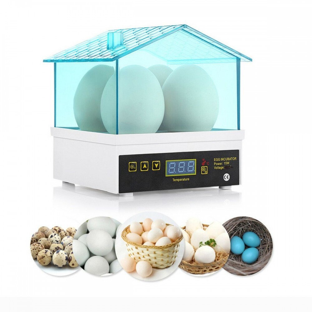 4 Eggs Incubator Temperature Control Digital Automatic Chicken Duck Hatcher