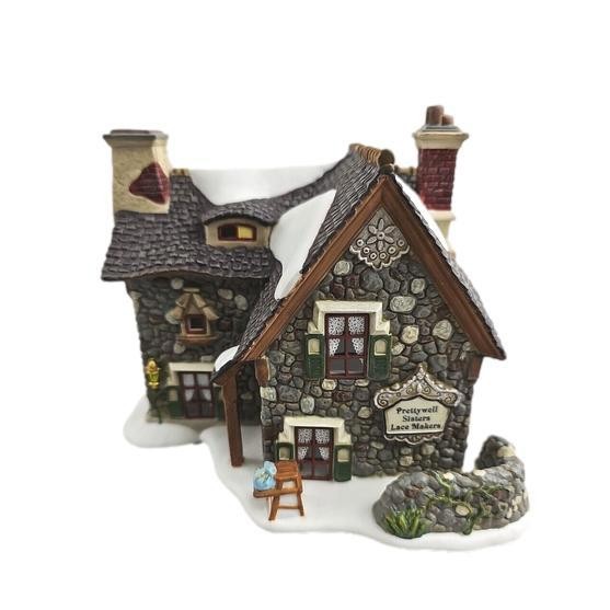 Department 56 Prettywell Sisters Lace Makers 58757 Christmas Dickens Village
