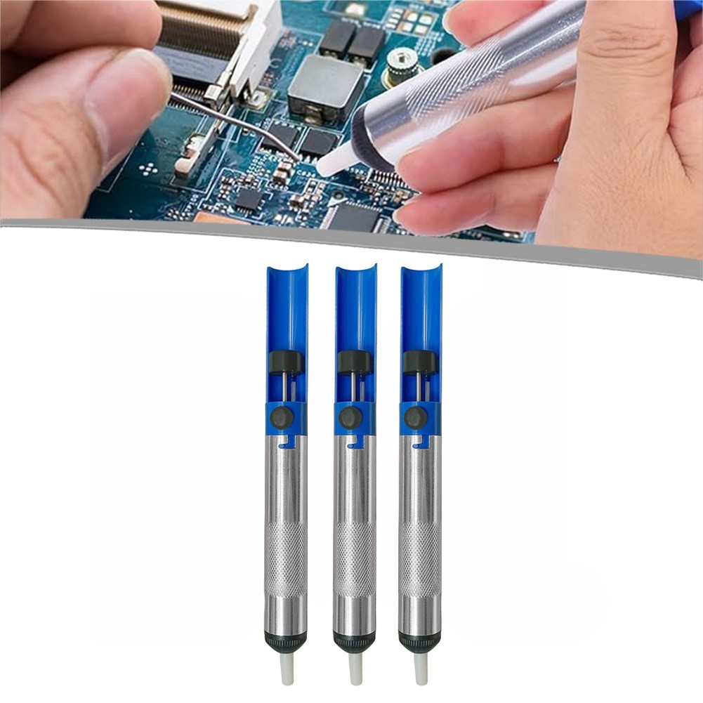 Desoldering Iron Pump 3 Pack Lightweight Anti Static Solder Removal Tool