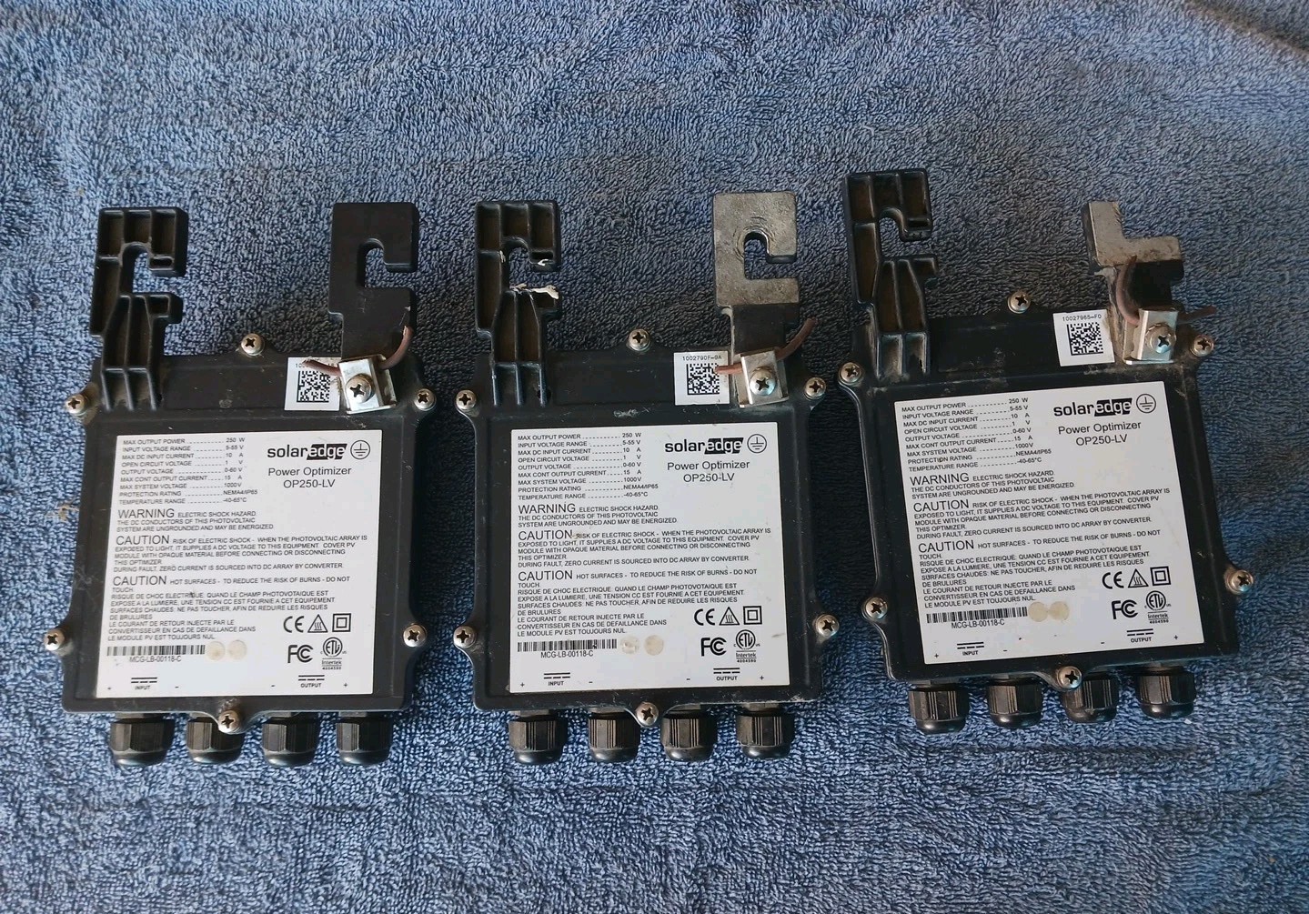 Solar Edge OP250-LV POWER OPTIMIZER 250 W output SOLAR Off-Grid system SET 3