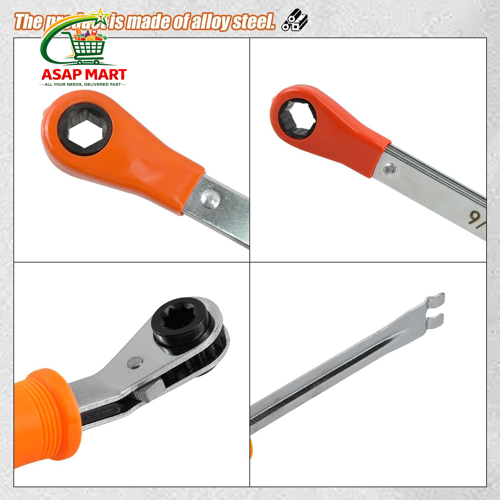 RYANSTAR RACING 4-Piece Automatic Slack Wrenchs + adjuster tools