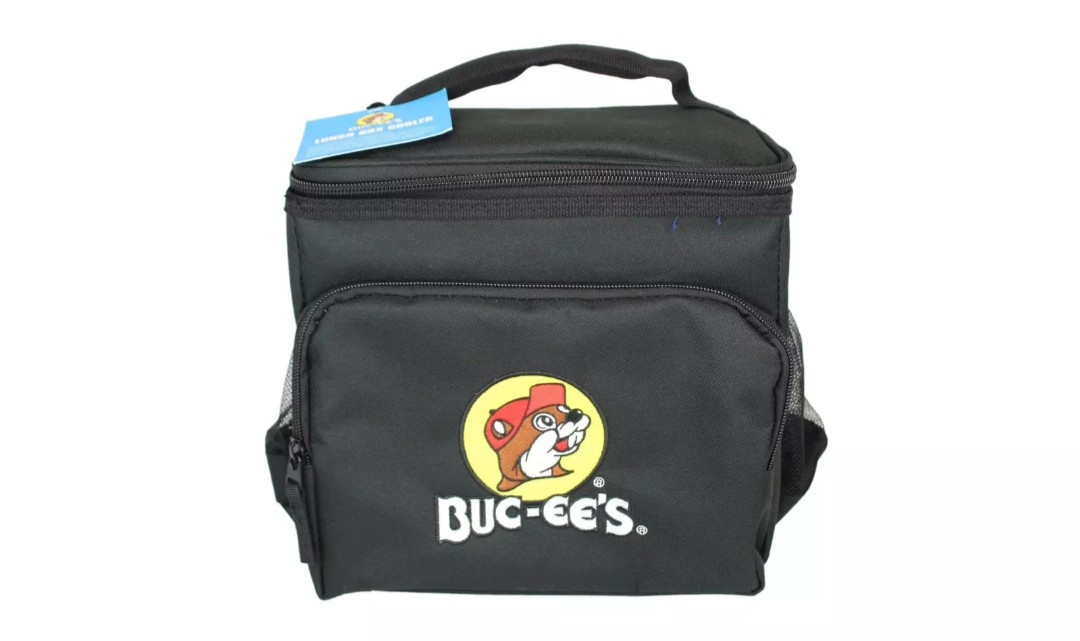 Buc-ee's 8 Can Lunch Box Cooler ~ Black ⚫ New 2025