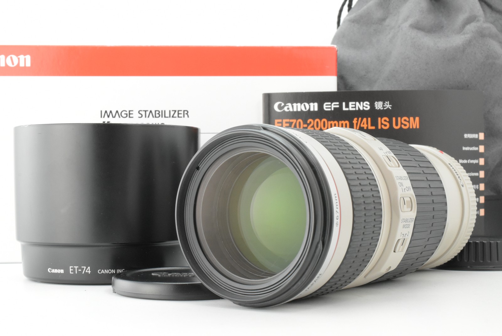 [Near Mint] Canon EF 70-200mm F/4 L IS USM Telephoto Lens From JAPAN #2