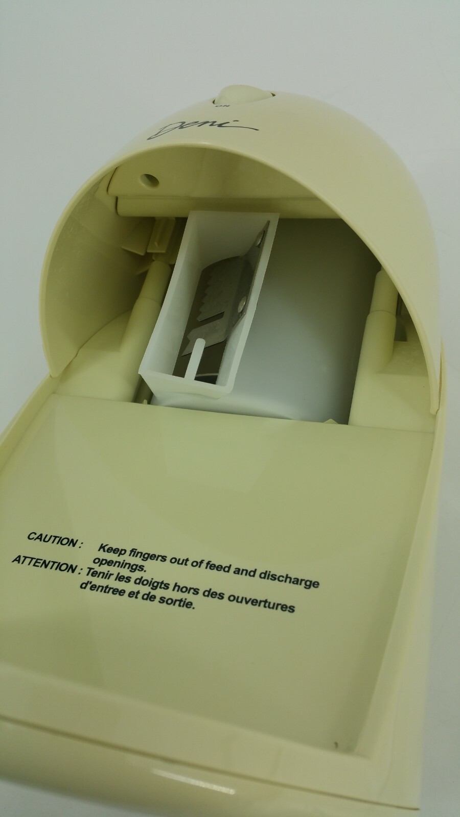 VTG Deni Automatic Ice Crusher Machine Model 6000 Off White Beige TESTED WORKS