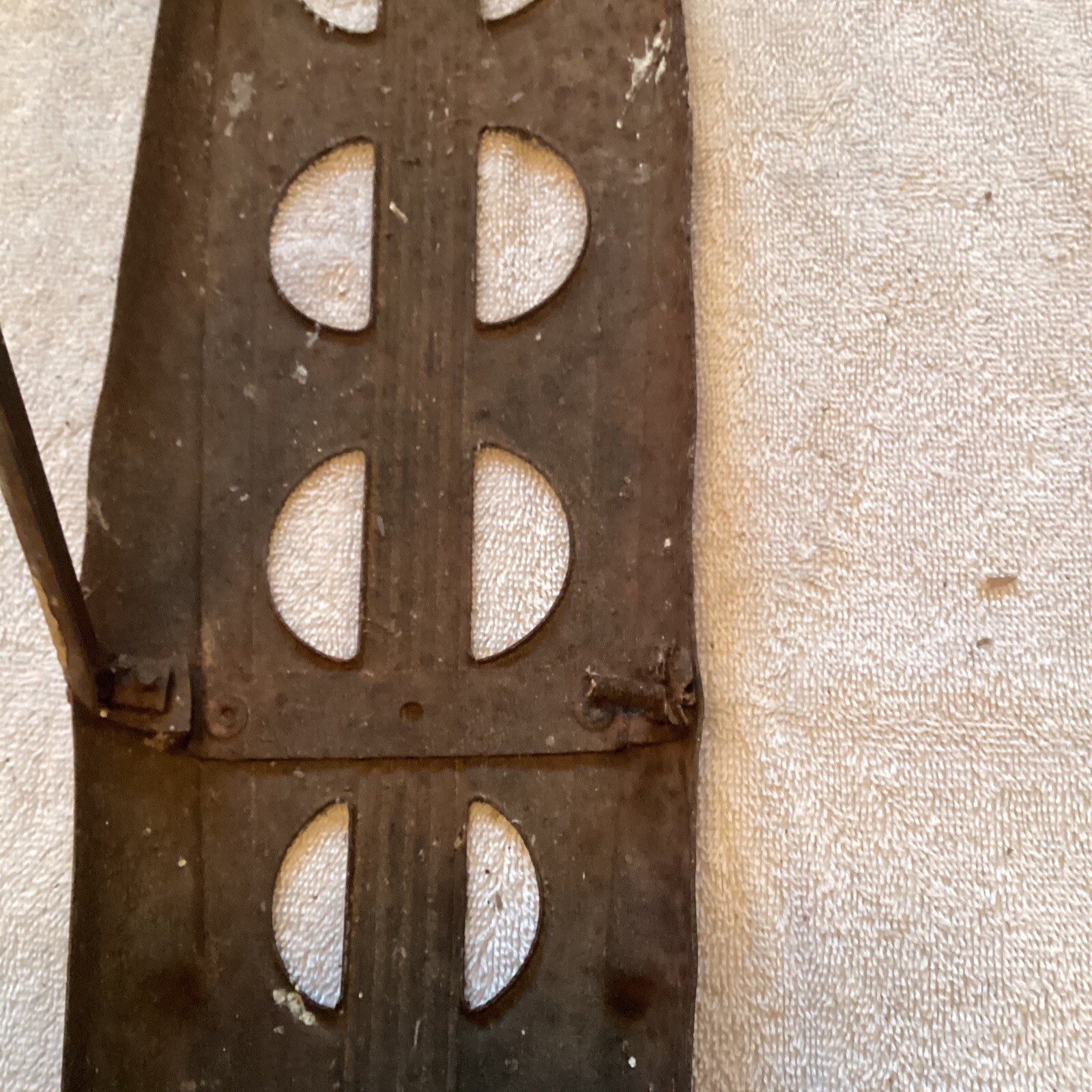 VINTAGE BICYCLE REAR CARRIER RACK 8 HOLE