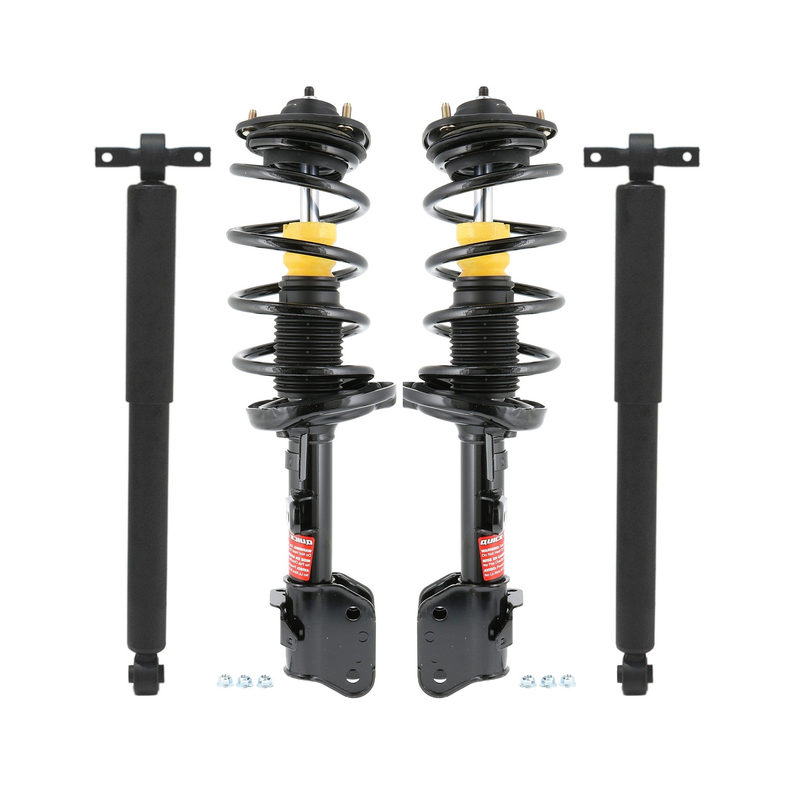 MONROE Complete Front Struts Rear Shocks Kit 4pc For 2011-2017 Honda Odyssey