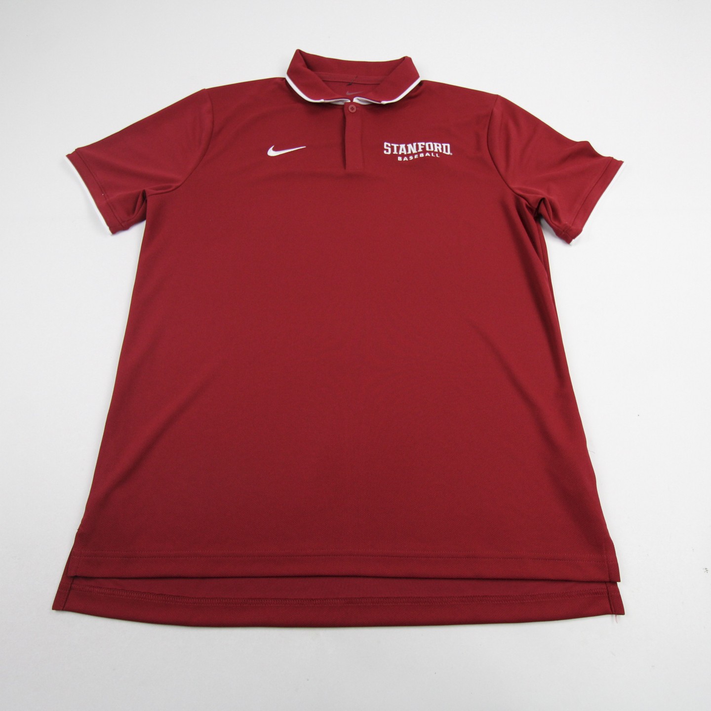 Stanford Cardinal Nike Dri-Fit Polo Men's Red New without Tags M