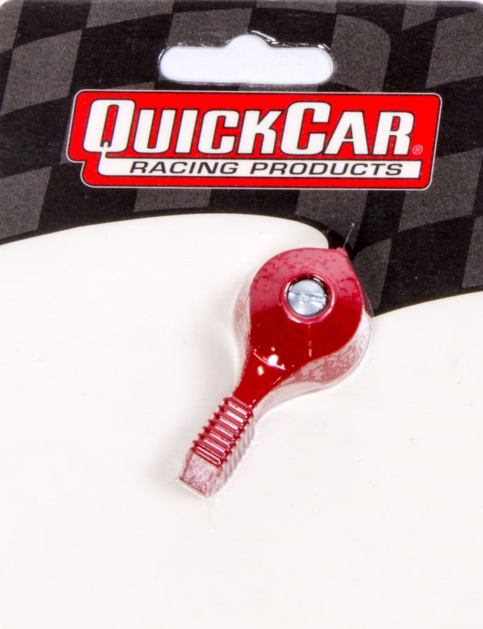 QuickCar Battery Disconnect Handle - T-Handle - Aluminum - Red - Each 55-55