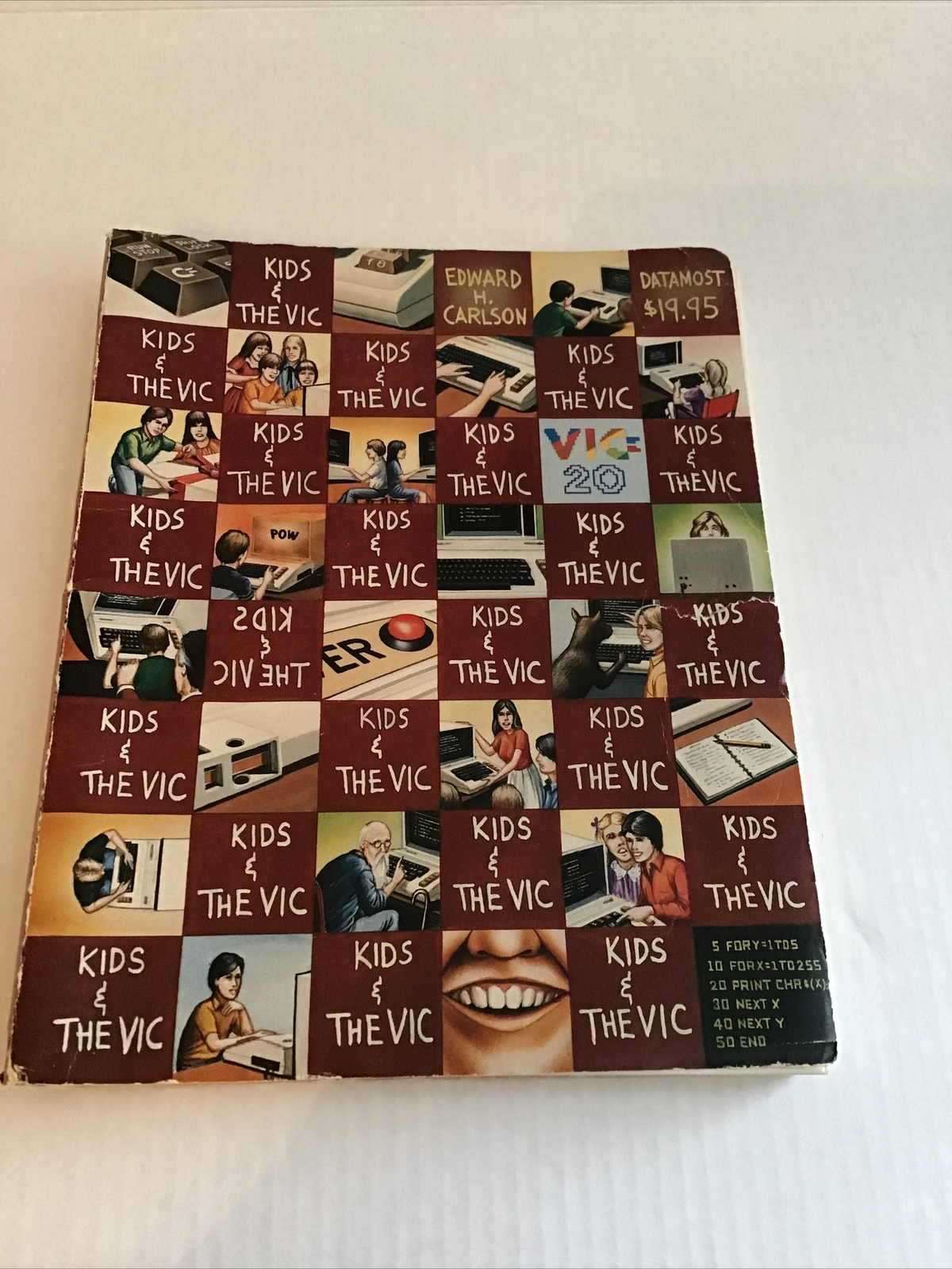 KIDS & THE VIC 1982 by Edward Carlson VIC-20