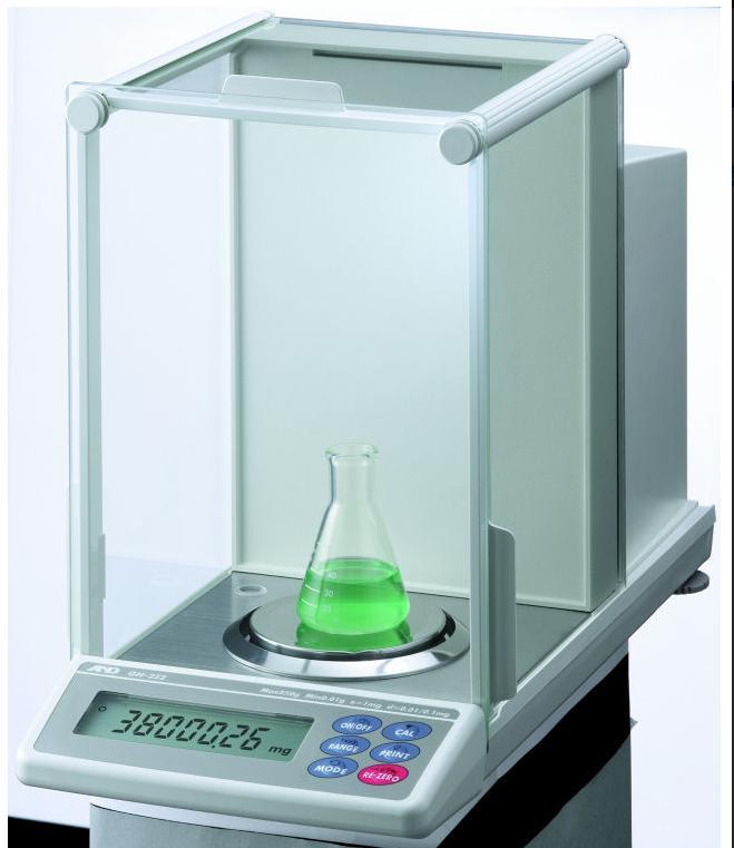 A&D GH-202 Analytical Lab Balance  Dual Range 51 g x 0.01 mg/ 220 g x 0.1 mg,NEW