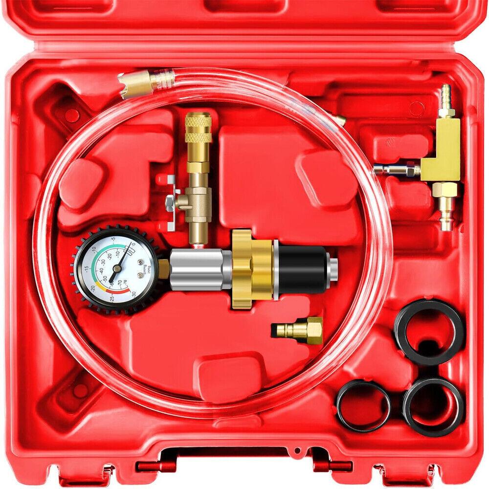 Auto Coolant Vacuum Kit Cooling System Vacuum Radiator Kit Refill & Purging Tool