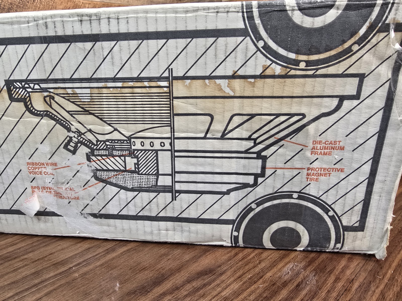 JBL E140-8 15" Vintage Bass Driver / Woofer w/ Original Box - MINT!!