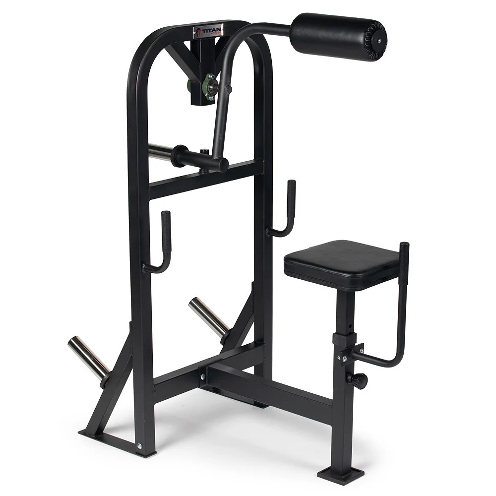 Titan Fitness Plate-Loaded Neck Machine, 4-Way Neck Strengthener, Rated 175 LB