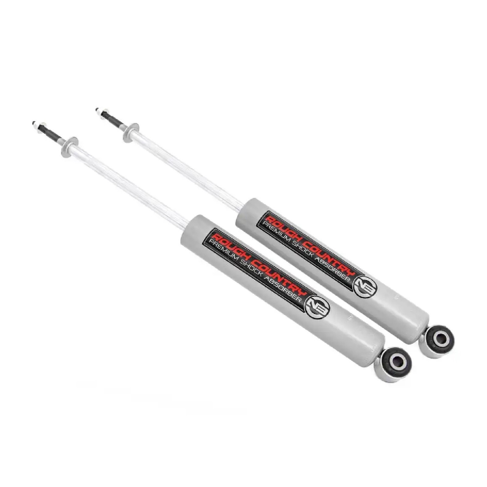Rough Country Pair of Silver 2.5-4" Lift N3 Rear Shocks for 90-02 Toyota 4Runner