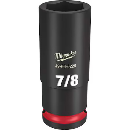 Milwaukee Tool 49-66-6228 7/8 In. Shockwave Impact Duty 1/2 In. Drive Deep Well