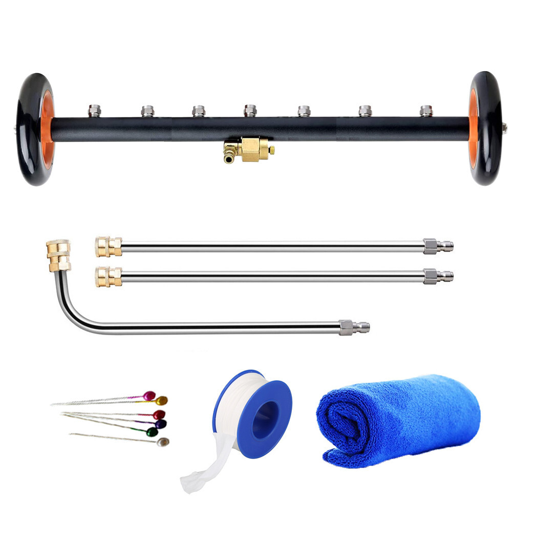 Pressure Power Washer Undercarriage Under Car Cleaner 24" 4000 PSI Water Broom