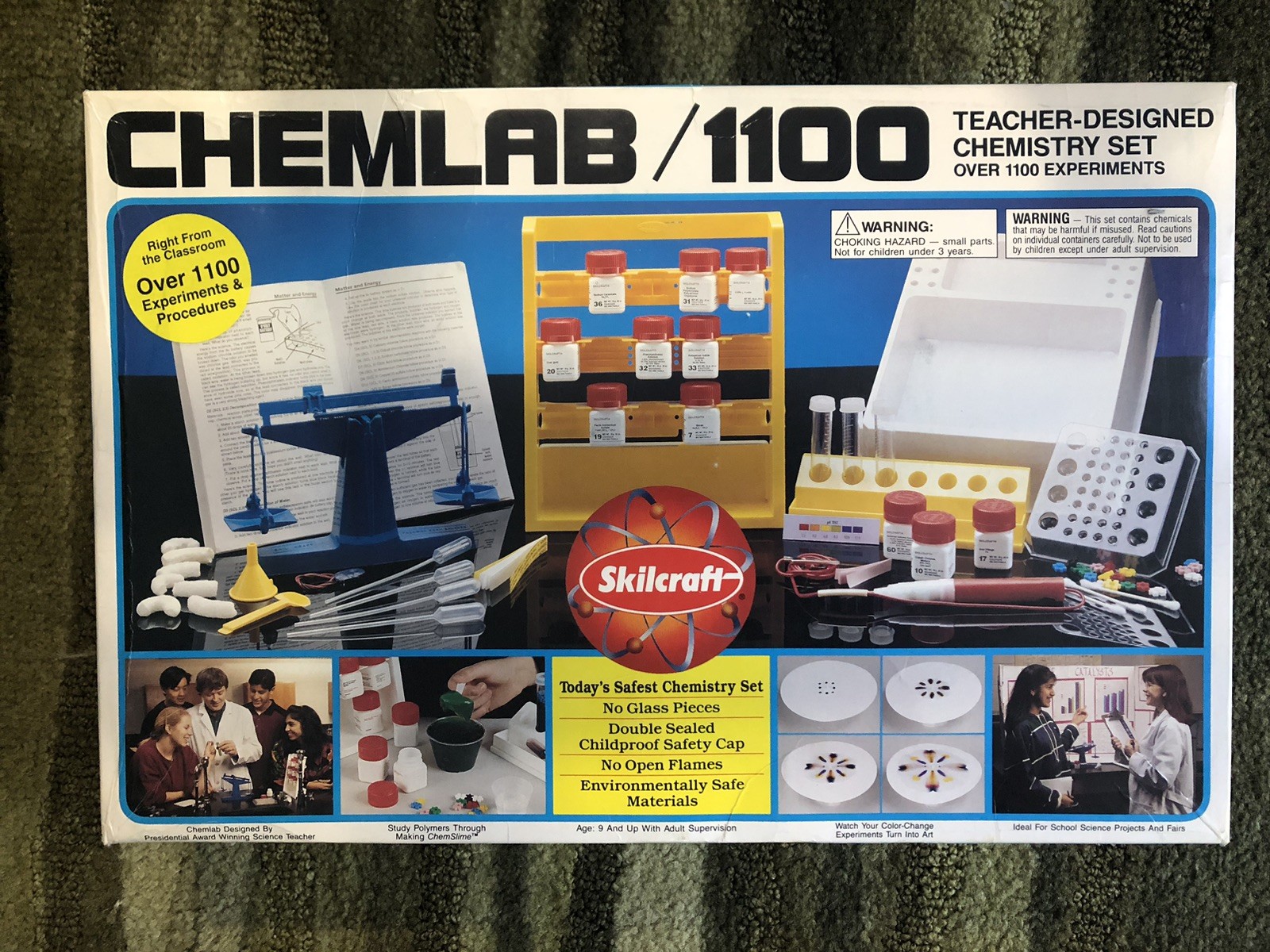 Skilcraft Chemlab/1100 (1994) Teacher Designed Chemistry Set Never Used