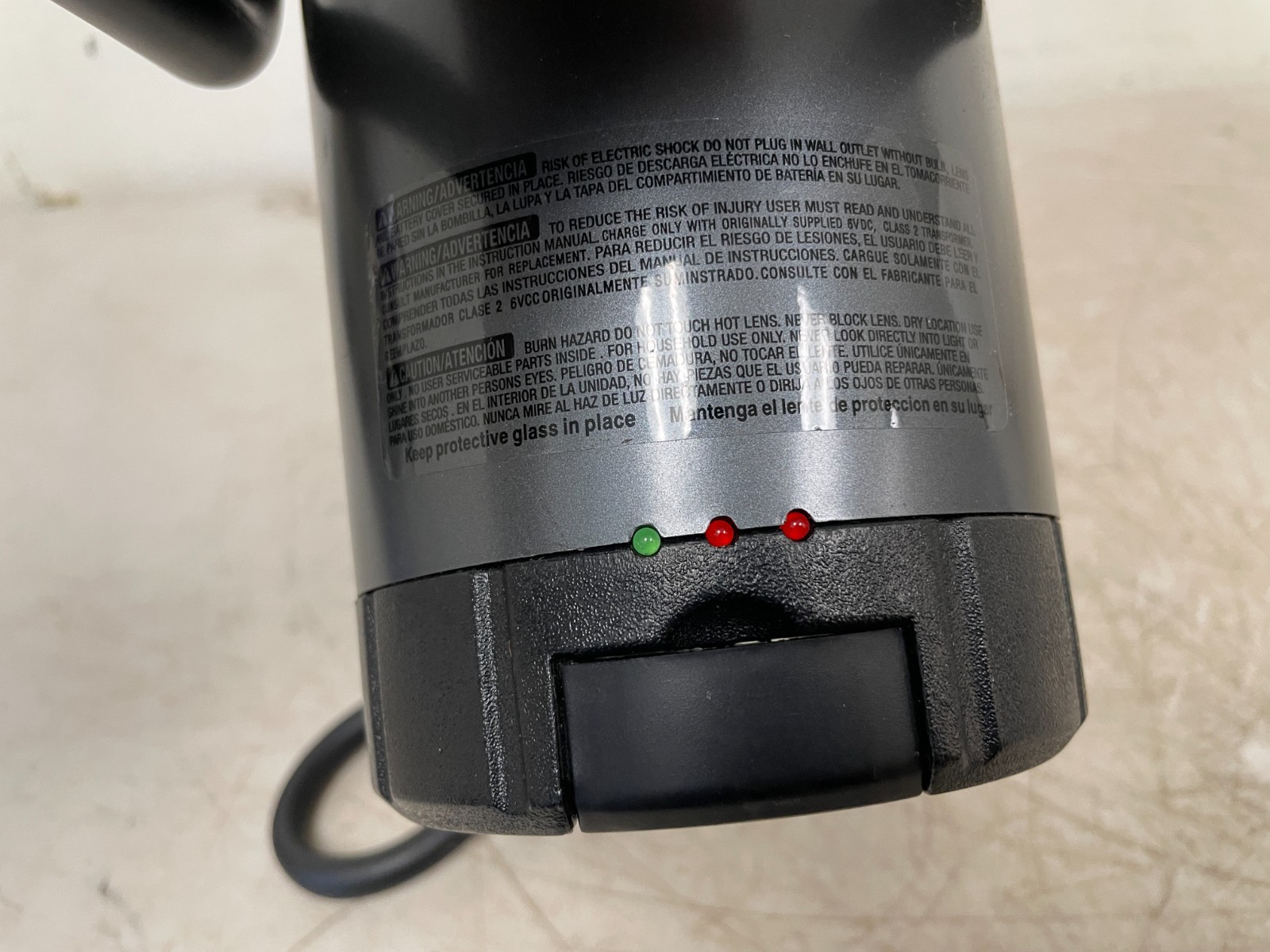 Black & Decker 1 Million Candle Power Spotlight Rechargeable