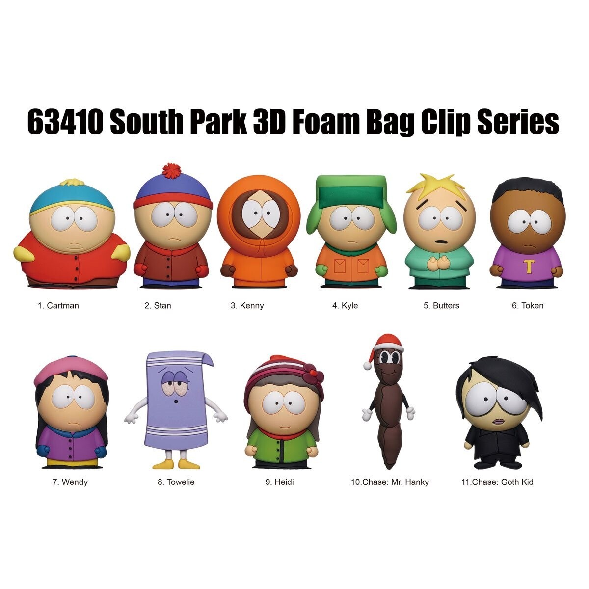 South Park NEW * Kyle Version 2 Clip * Blind Bag Key Chain Monogram