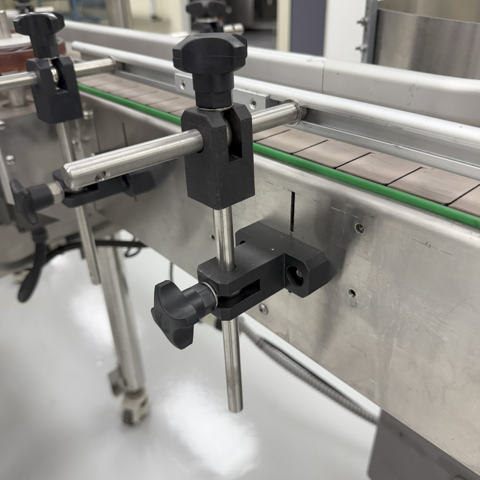 Modular SS Conveyor Mount Guide Rail Bracket Arm Assembly Kit, Assemble in USA