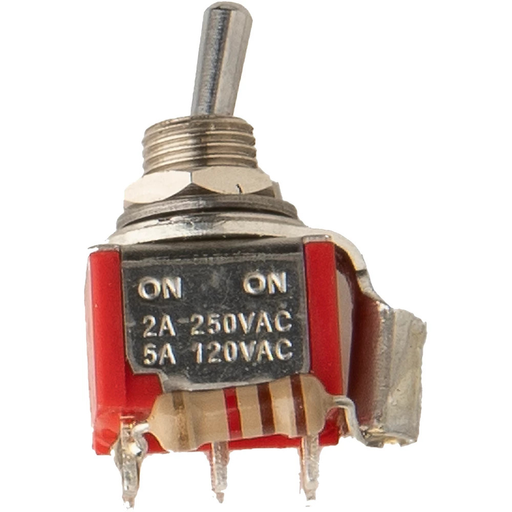 PRS Surface Mount Mini Toggle DPDT .200" with 1.1K Ohm