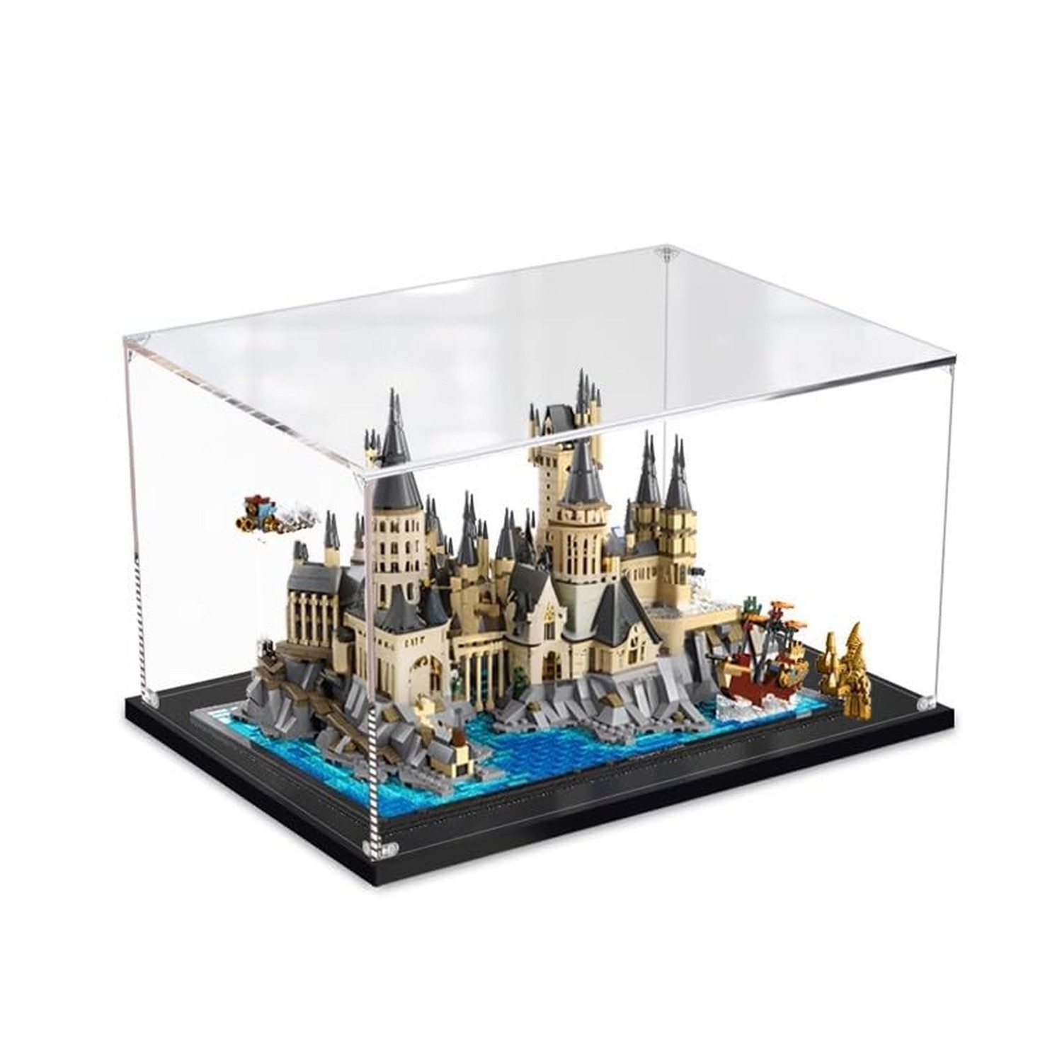 3MM Display Case for Lego 76419 Hogwarts Castle and Grounds Building Set,Dust...