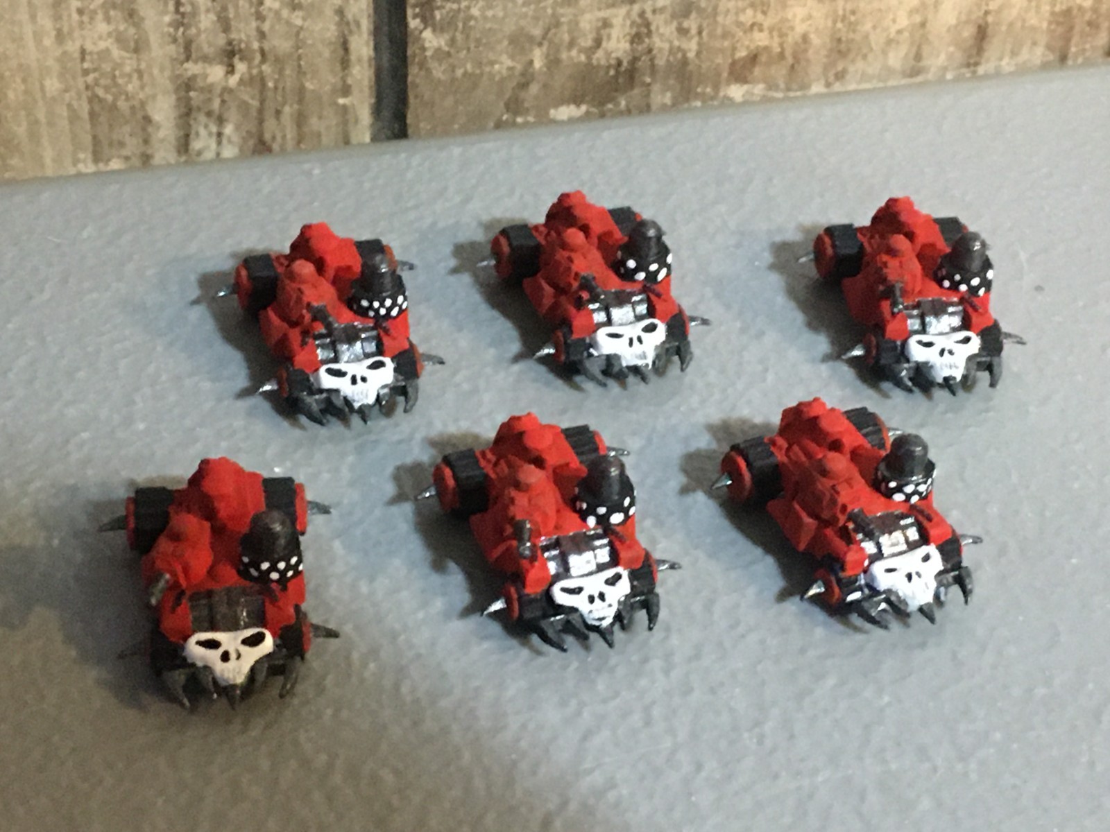 A33182 EPIC WARHAMMER 40K SPACE ORKS BATTLEWAGON TANK 6 PK GW GAMES WORKSHOP