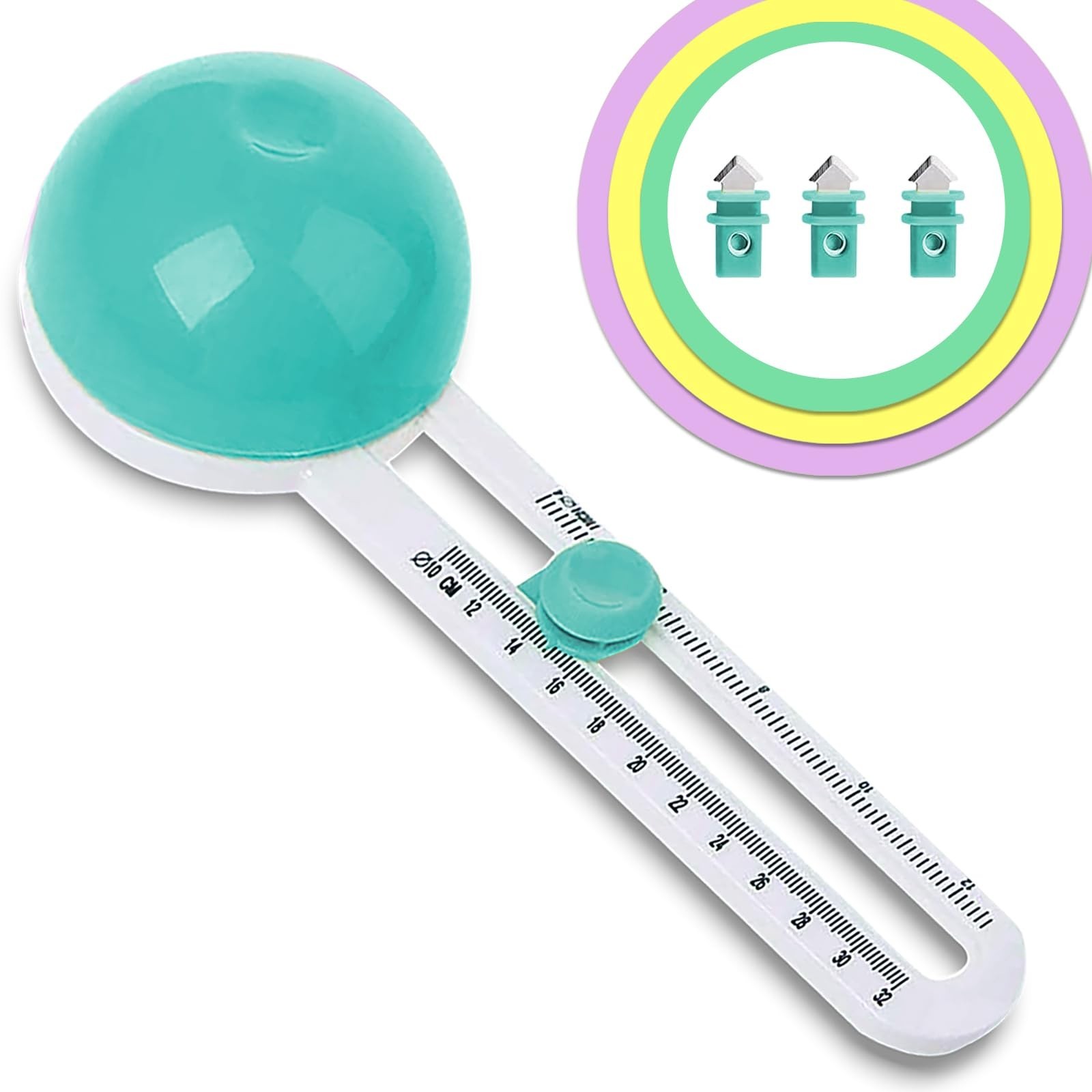 Circle Cutter, Paper Circle Cutter, Craft Circles Cutters for Crafts, Circula...