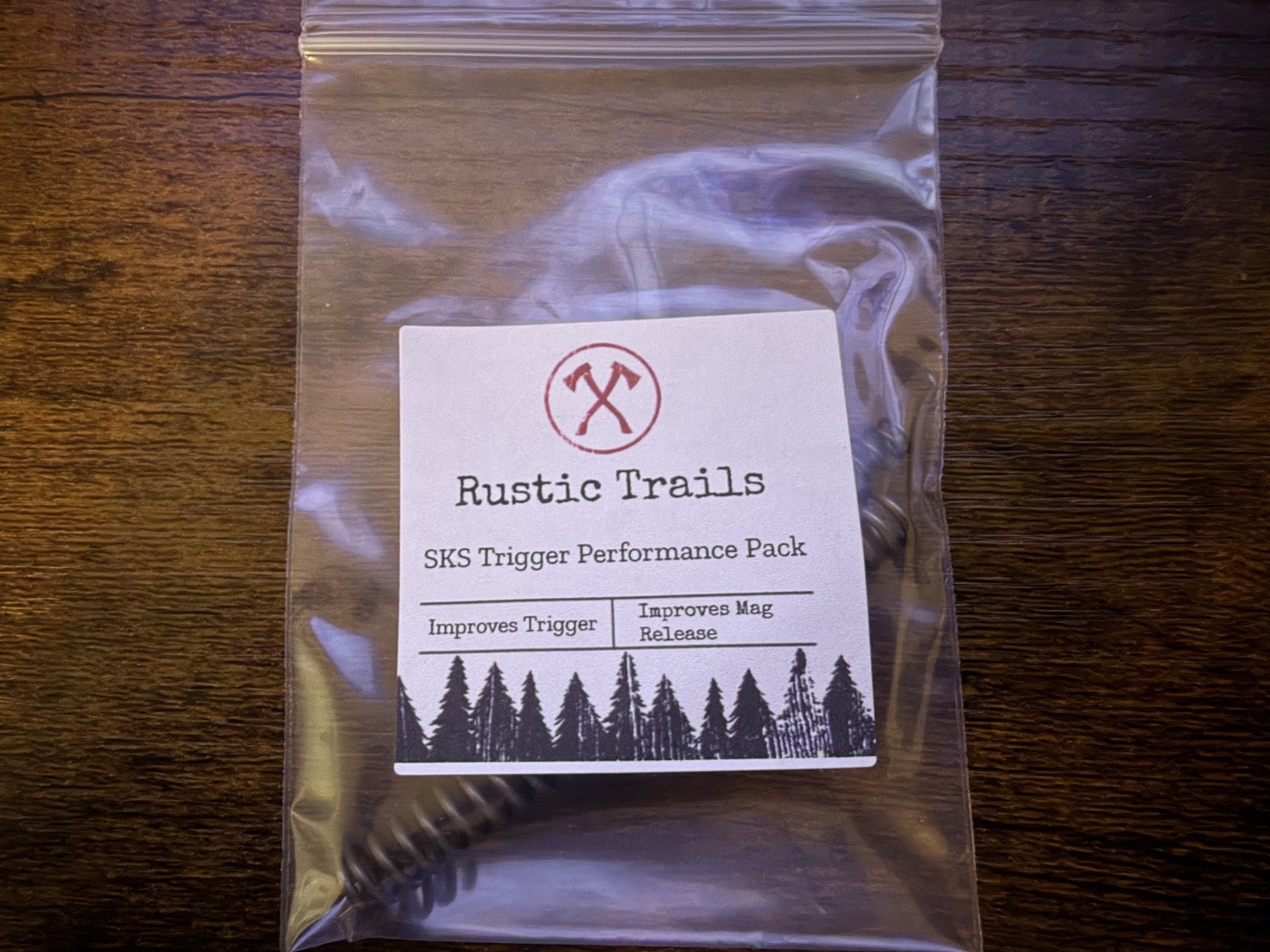 Rustic Trails SKS Rifle Performance Pack Trigger Hammer Sear Mag Upgrade Springs