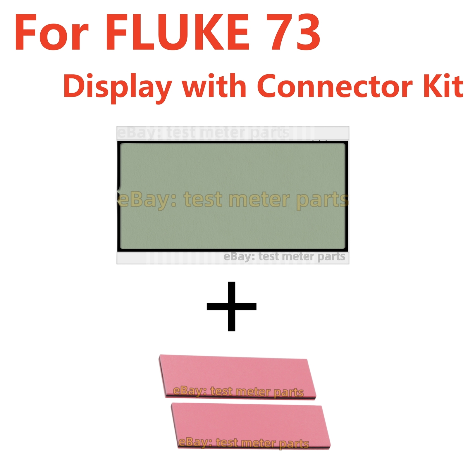 Screen For Fluke 73 Digital Multimeter Tester LCD Display Replacement Parts NEW