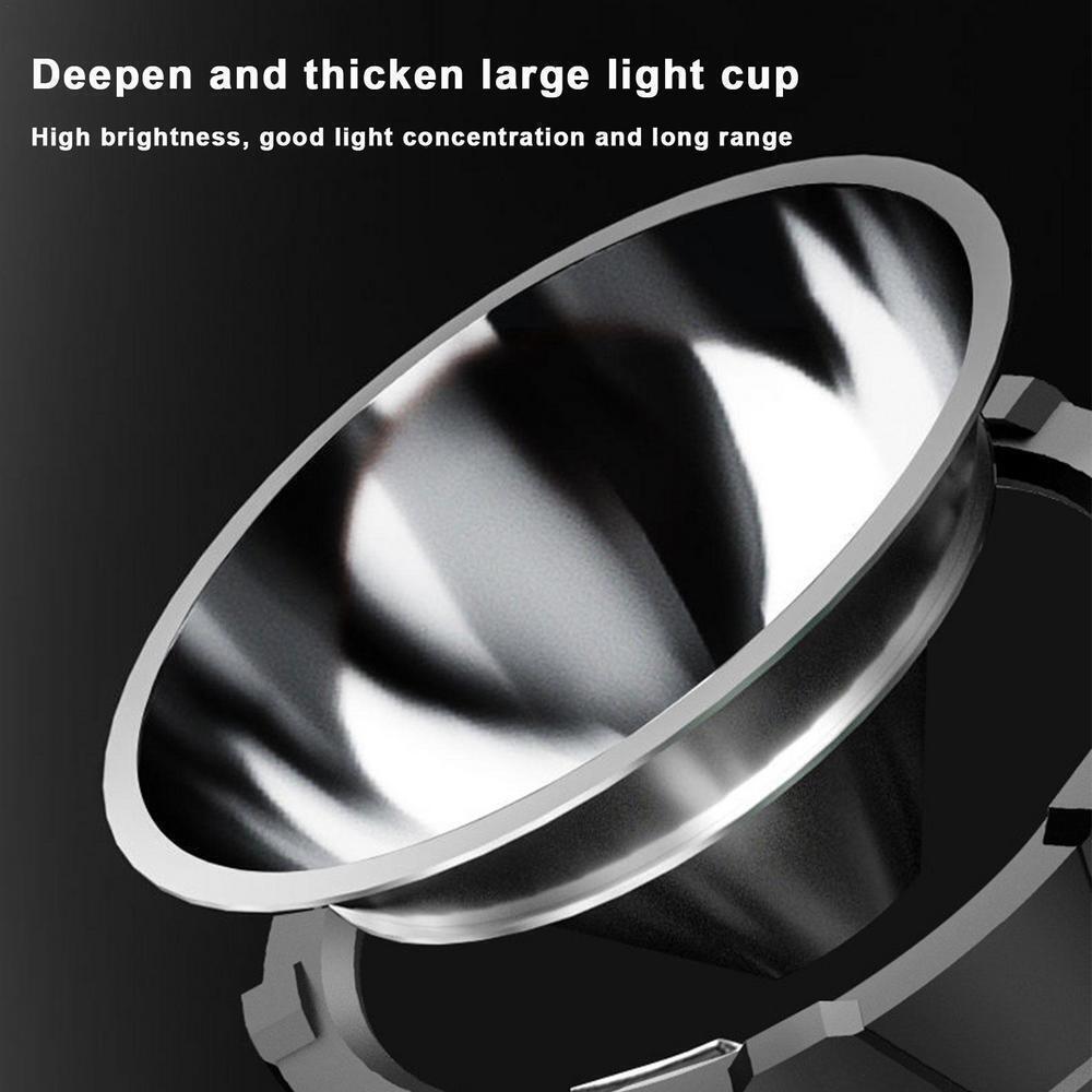 4PCS Solar/USB Super Bright Rechargeable LED Spotlight Flashlight Searchlights