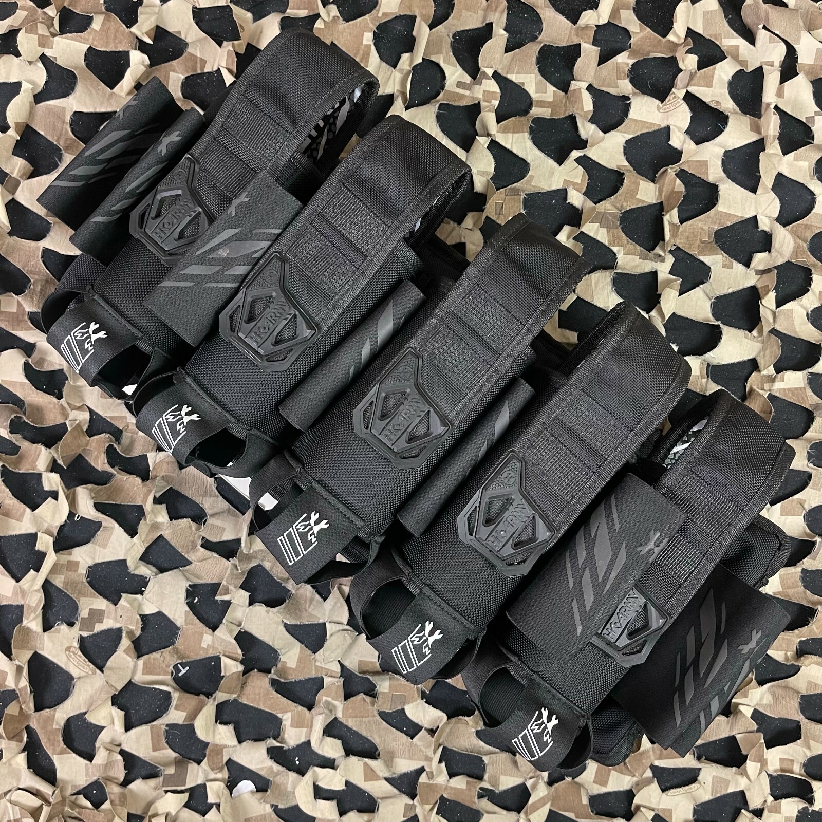NEW HK Army Eject 5+4 Paintball Harness - Blackout