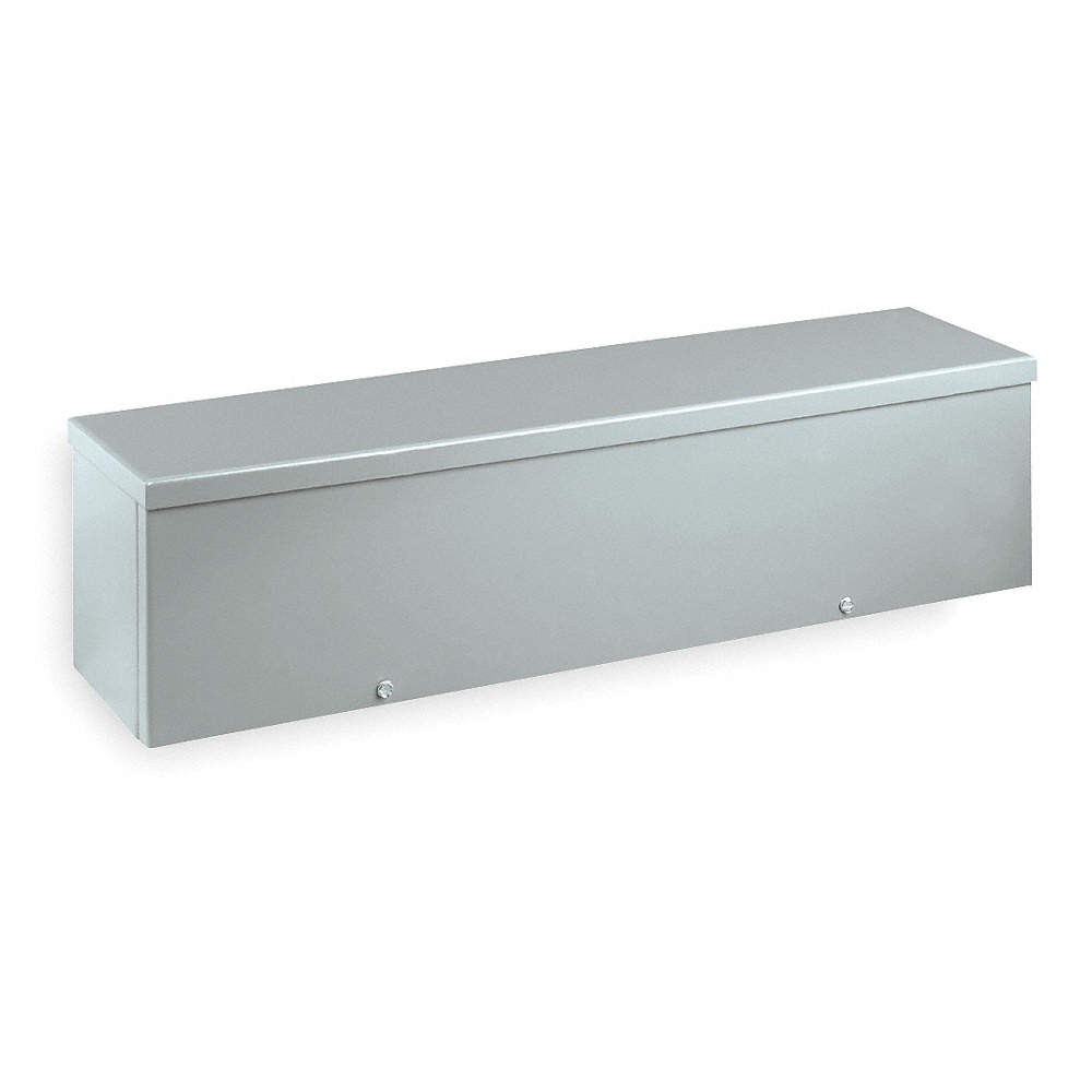WIEGMANN RSCG040424 Wiring Trough,Mtllc,4In.Hx 4In.Wx 24In.D 1ZHJ6