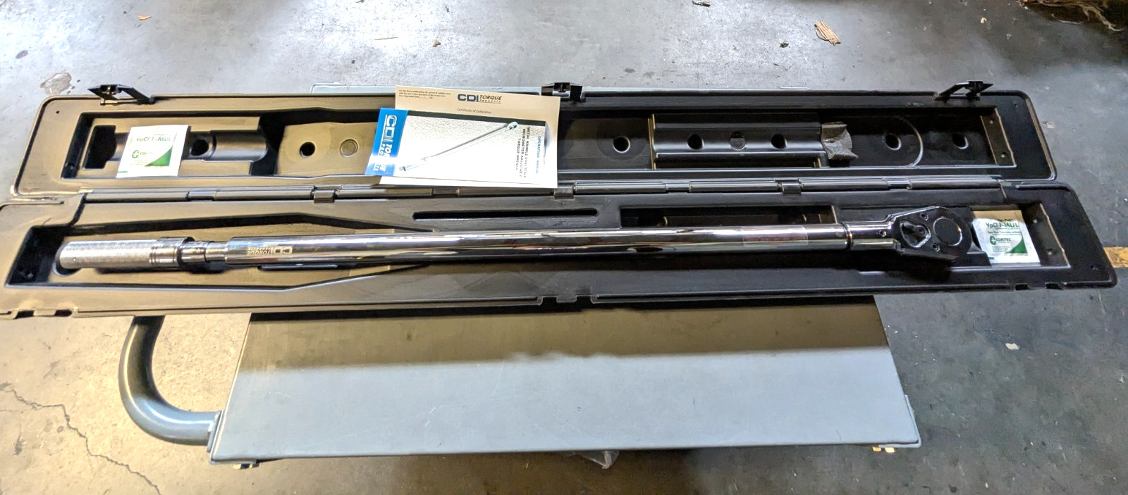 CDI Adjustable Torque Wrench 3/4" Dr 100-600 Ft Lbs / 169-779 Nm 6004MFRMH