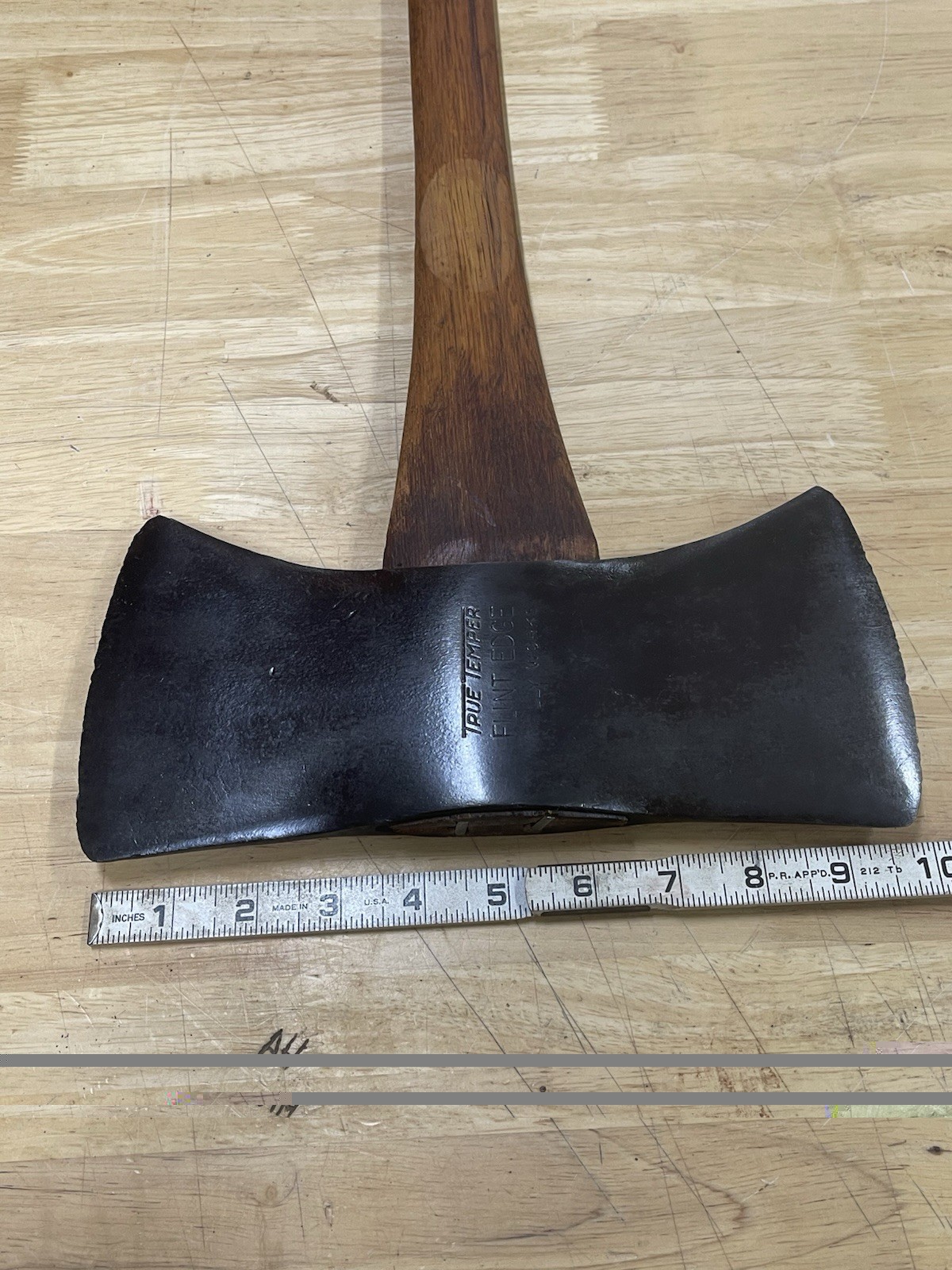 Vintage True Temper Flint Edge Double Bit Axe - Excellent Condition!! Collectors