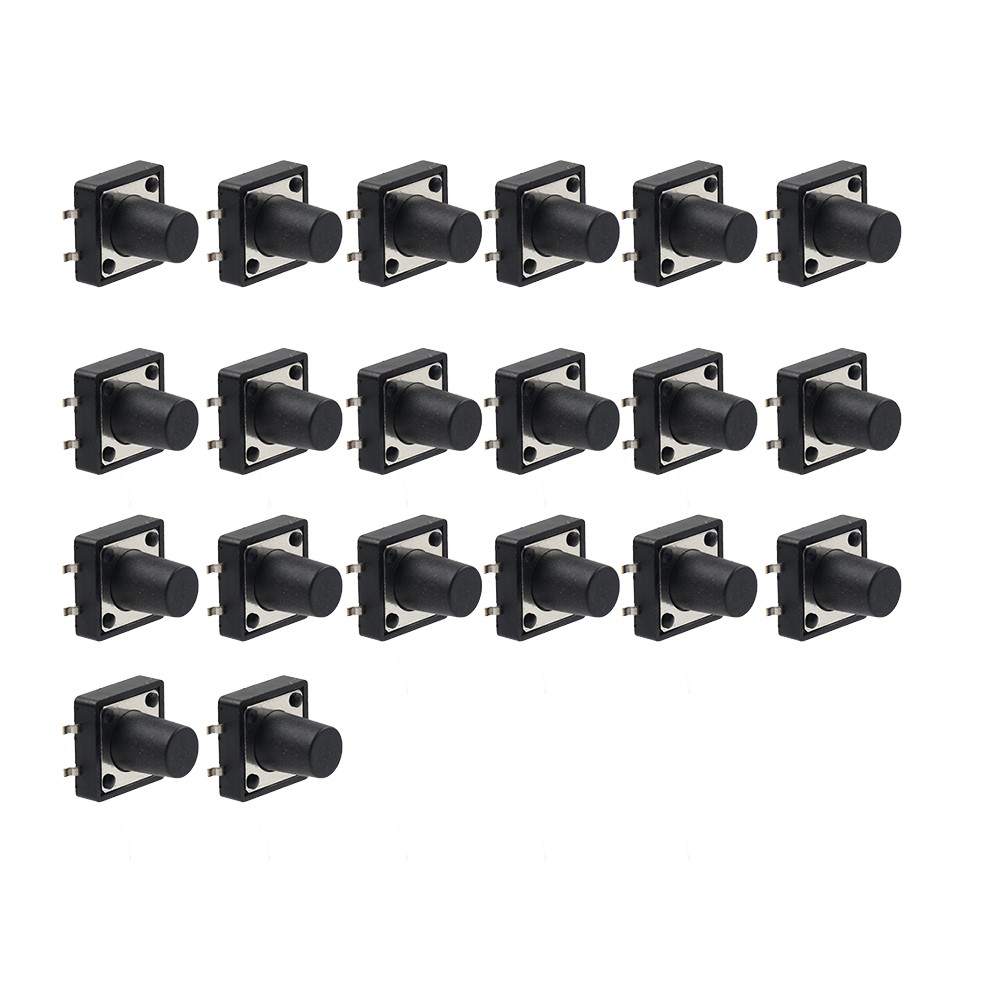 20PCS 12x12x11mm Panel Micro Momentary Tactile Tact Push Button Switch