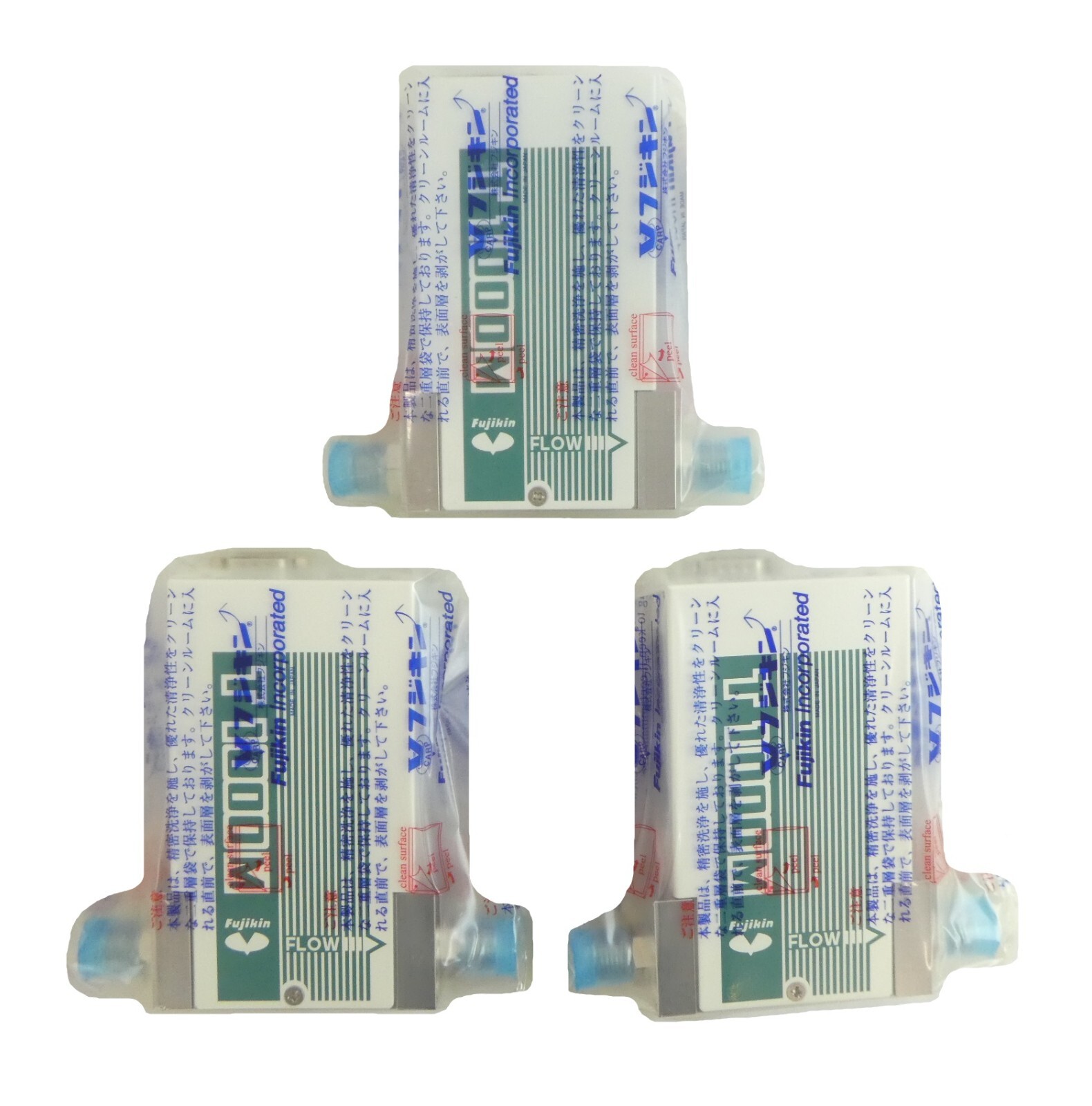 Fujikin FCST1005MZFC-4J2-F2L-N2-U037-EP Mass Flow Controller MFC Lot of 3 New