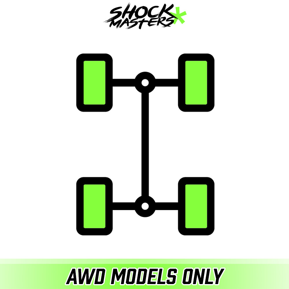 Front & Rear Quick Complete Struts & Springs Kit for 2013-2016 Toyota Venza AWD