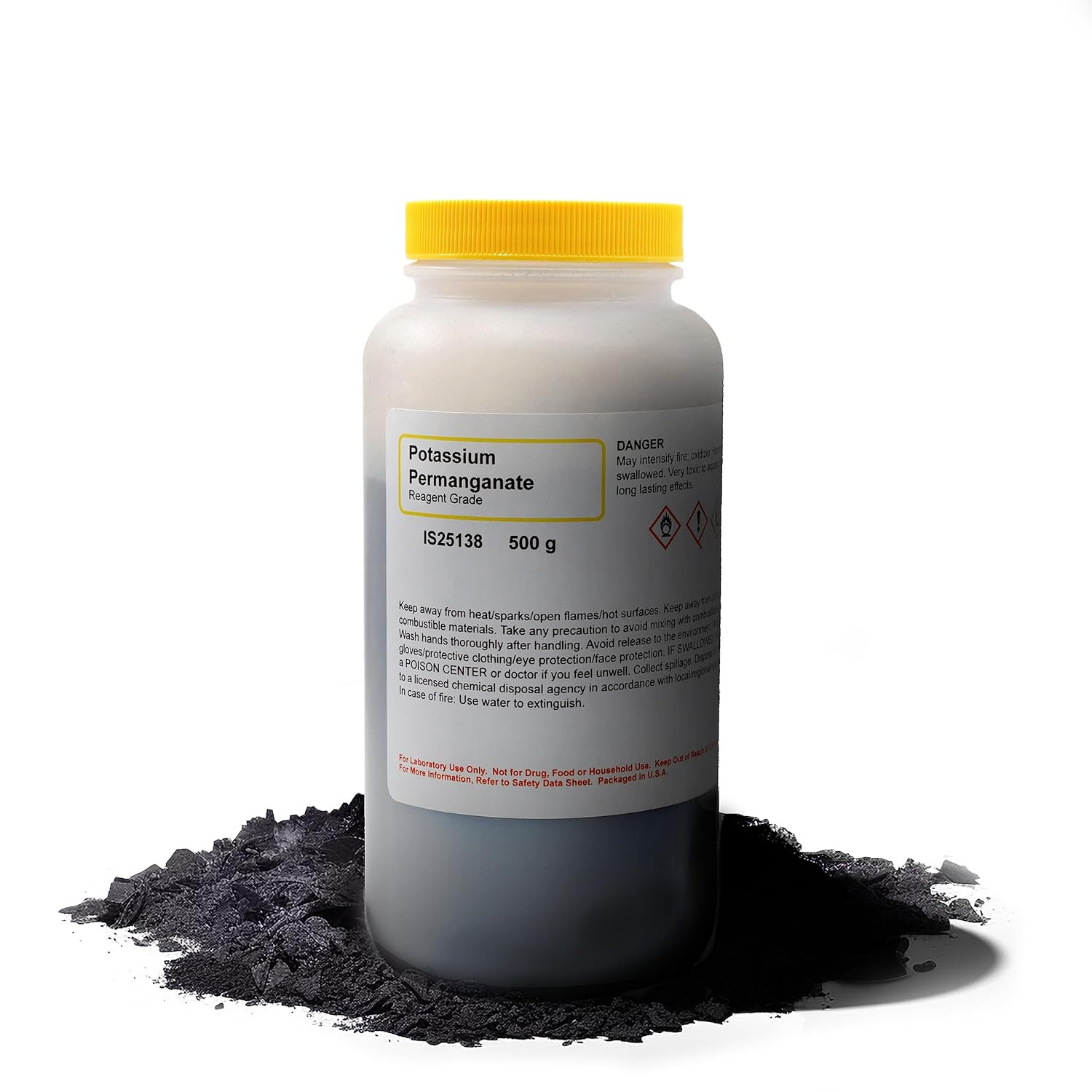 Potassium Permanganate Powder, 500G - Reagent-Grade - the Curated Chemical Colle