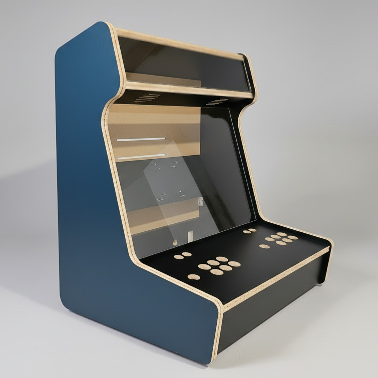 Bartop Arcade Cabinet Kit - 3/4" Wood - Easy to assemble - for Arcade Machine