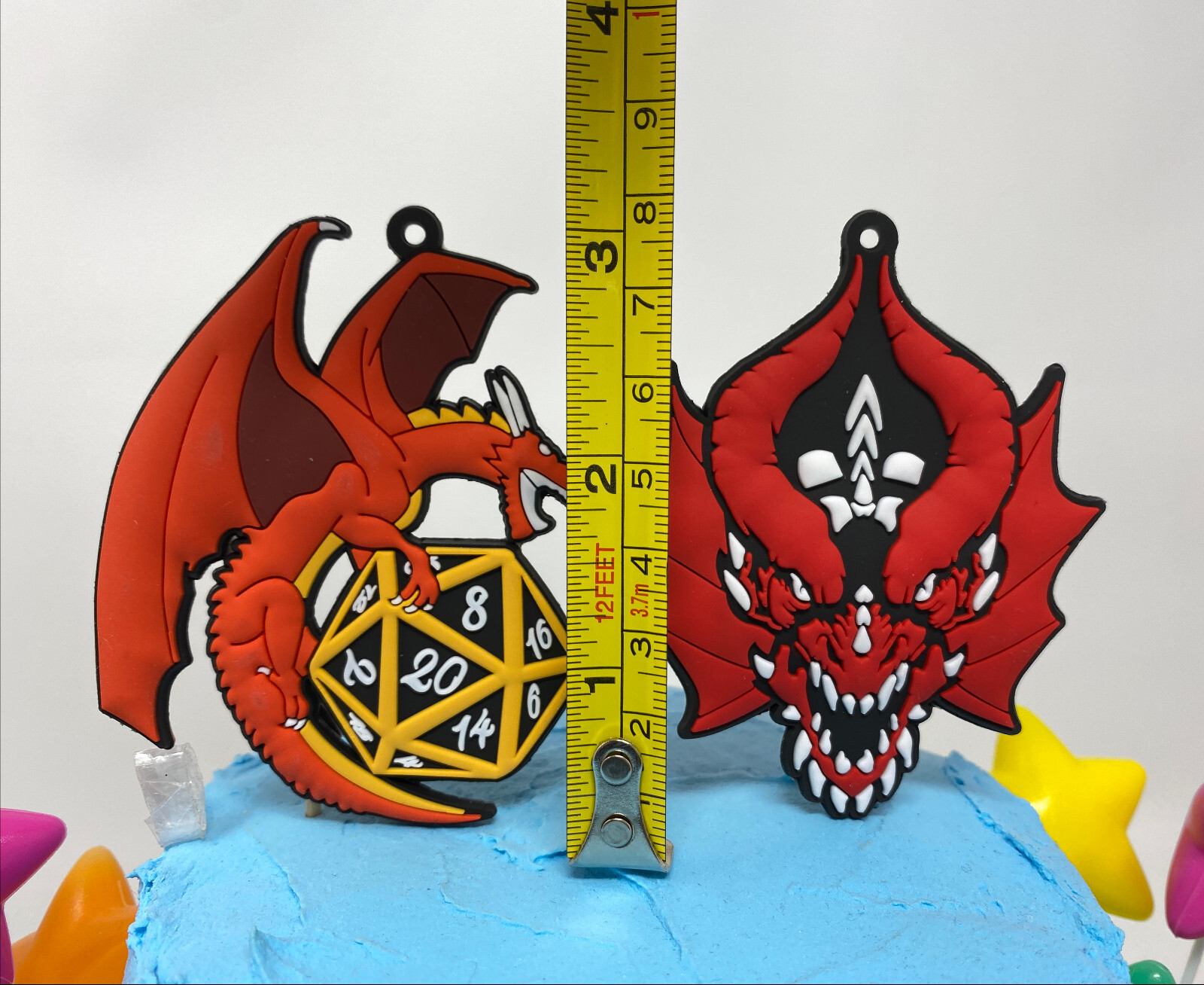 D&D Dungeons and Dragons Birthday Cake Toppers Set New