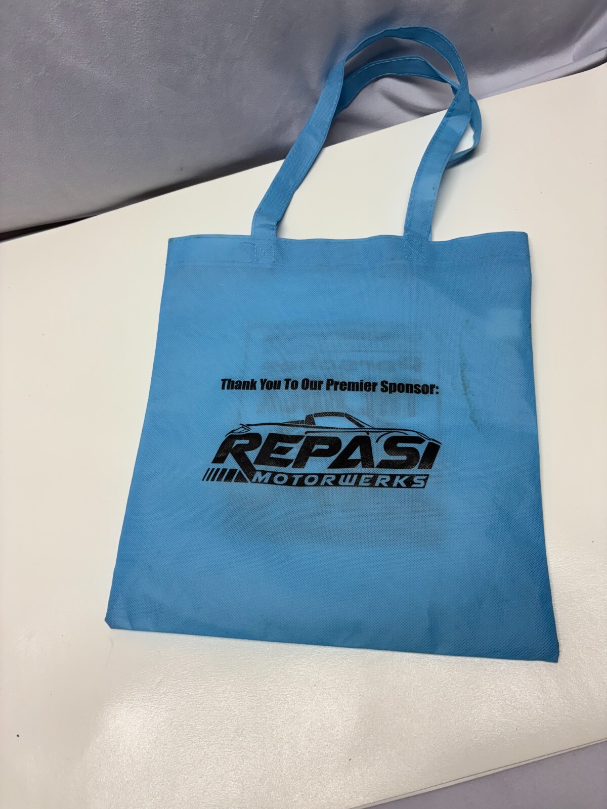 2024 Connecticut Porsche Club of America The Lime Rock Blue bag / Repasi Motor