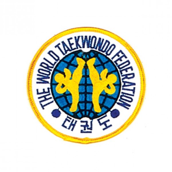 World Taekwondo Federation WTF Martial Arts Patch - 3.5" P1219