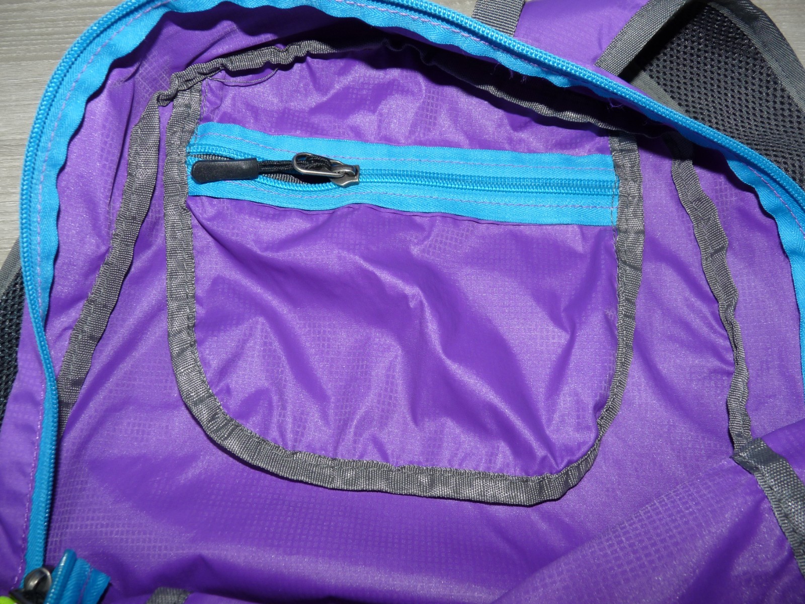 Gonex 16" Backpack Purple Gray Lightweight