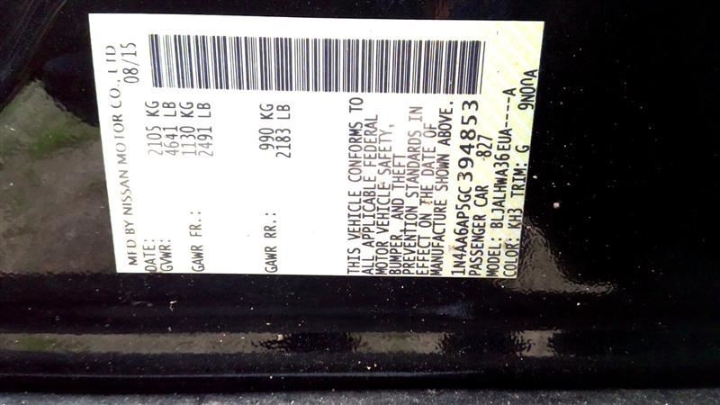 Passenger Right Front Spindle/Knuckle Fits 09-14 16-23 MAXIMA 103835975