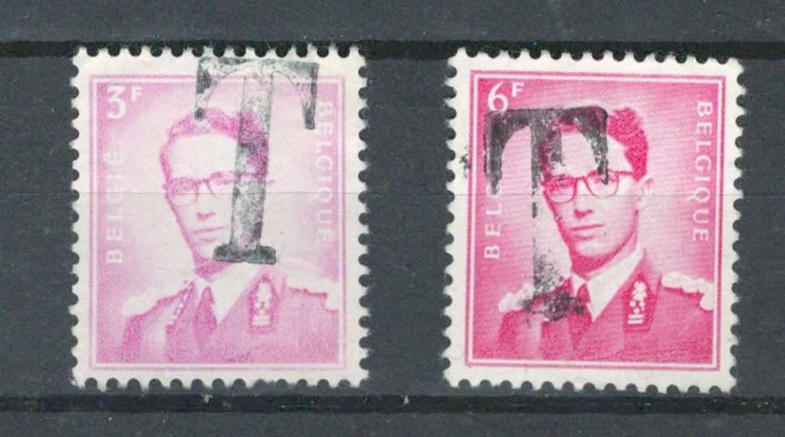 BELGIUM EUROPA ROYALTY TAX OVERPRINT USED STAMP  LOT ( BELGE 270)